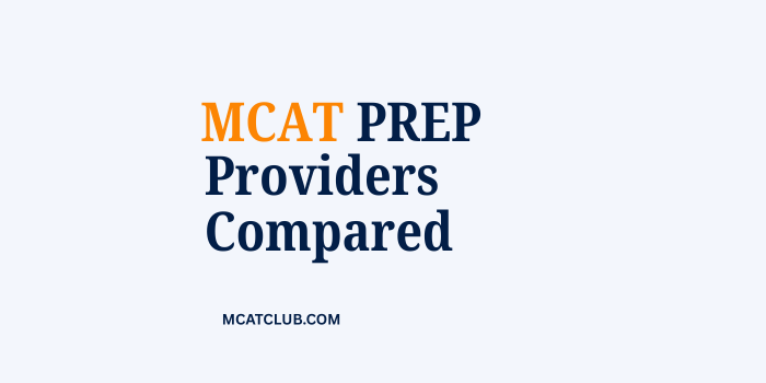 MCAT Prep Providers